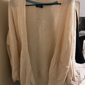 Urban Outfitters Cream Knit Cardigan